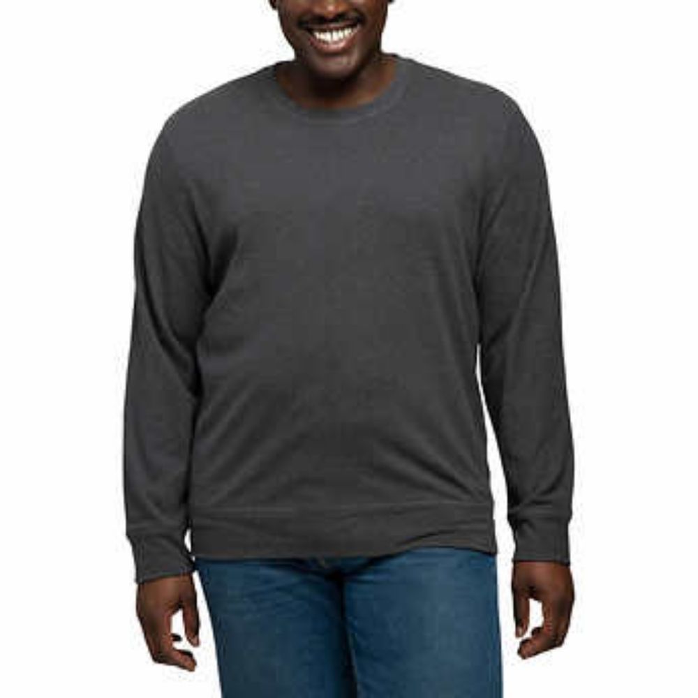 Boston Traders Men’s LS Crew Neck Sweatshirt - Picture 4 of 4